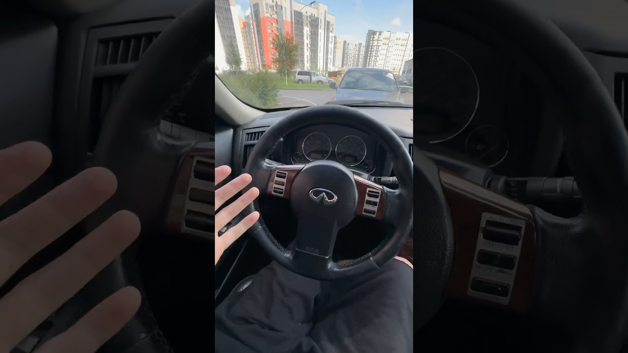 ну кстати уже месяц катаюсь, полет нормальный infiniti fx35 руль