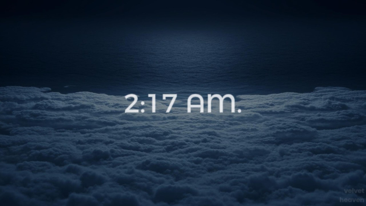 HEALING & RELAXING: Midnight Cloudscape for Deep Sleep & Stress Relief