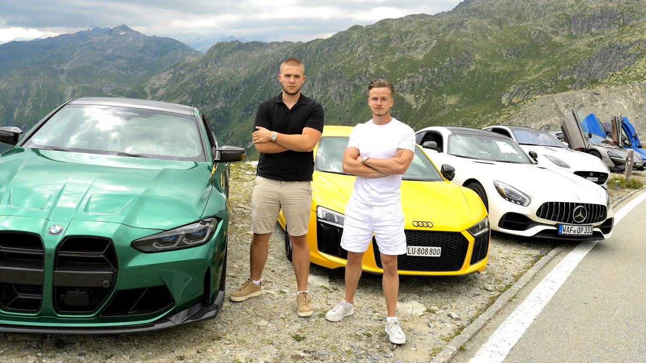 Mit Sportwagen durch ganz Europa! Jakob & Max Vlog 