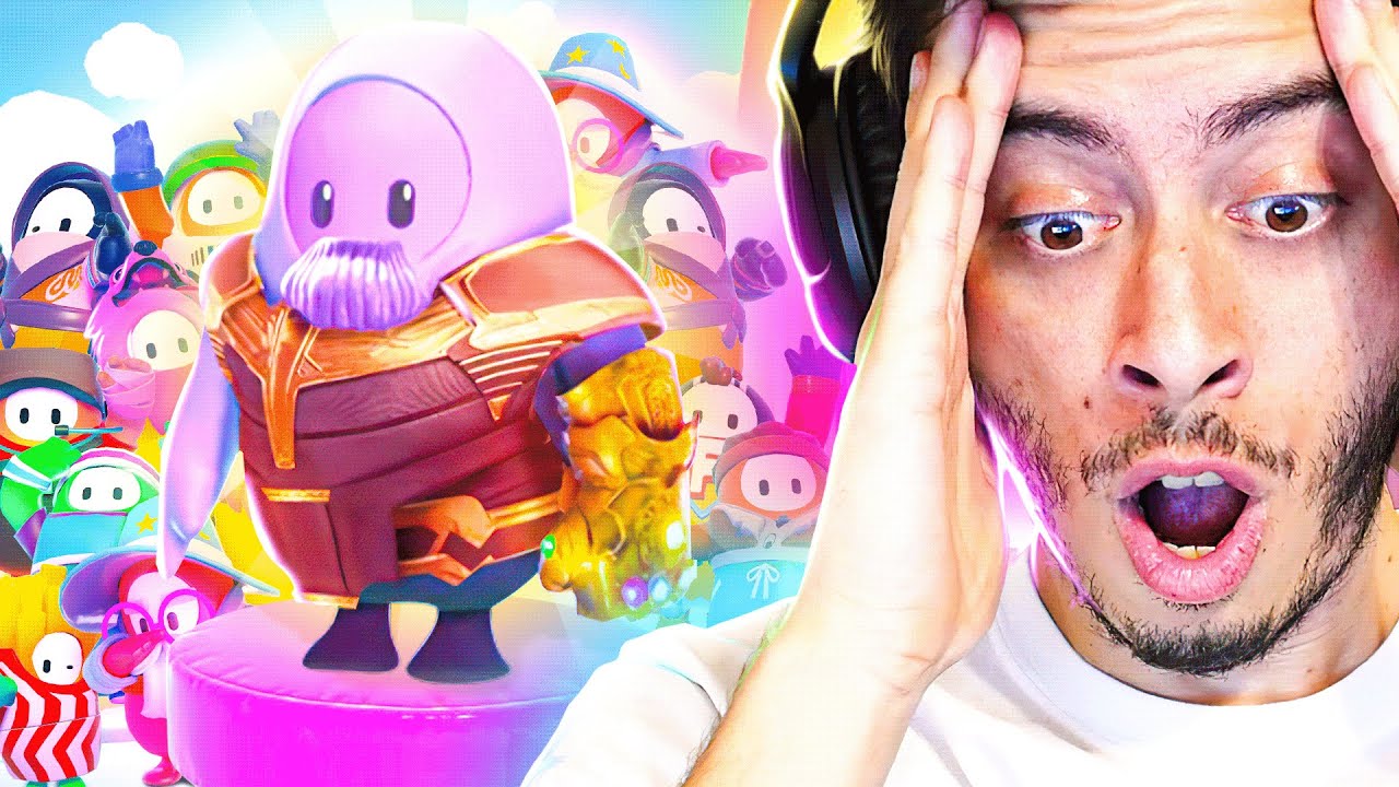 THANOS NO FALL GUYS!? A LOUCURA DAS SKINS!