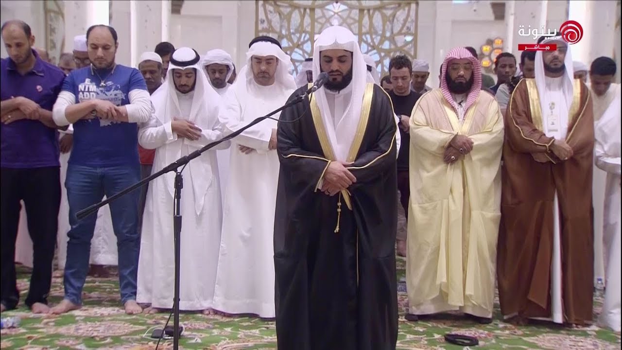 صلاة العشاء للقارئ رعد الكردي من مسجد الشيخ زايد الكبير مسجد الشيخ زايد الكبير