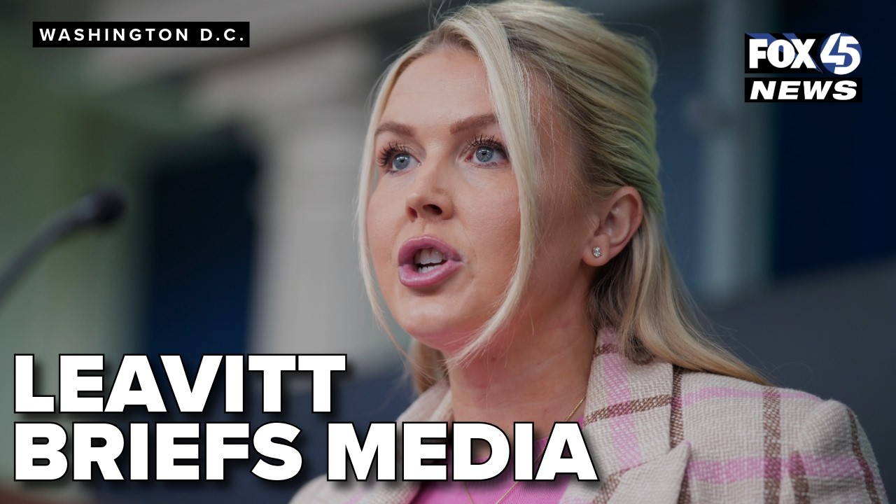 FULL: Karoline Leavitt briefs the media on oil & gas prices, SAVE America Act