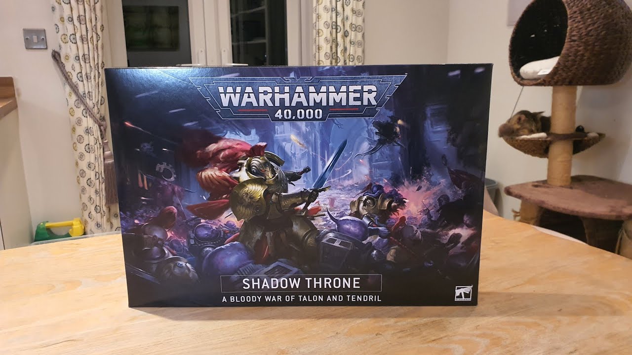 Unboxing: New Warhammer 40k Shadow Throne Boxed Set