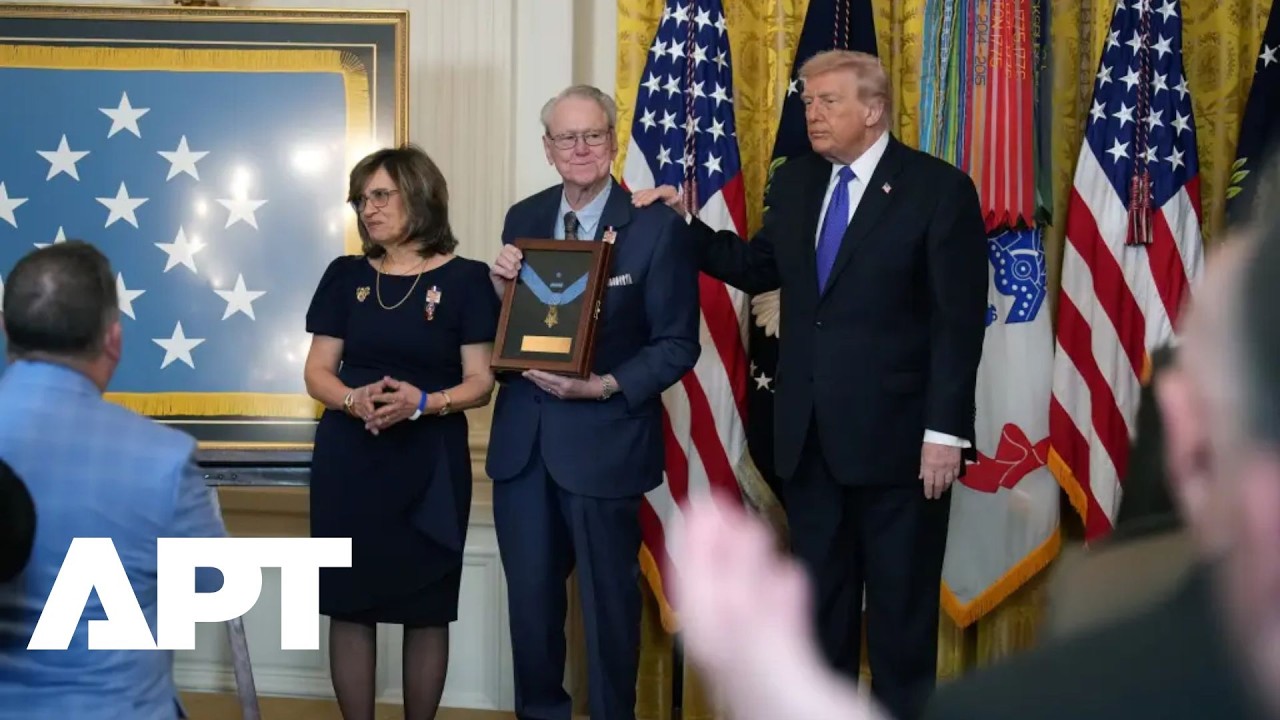 FULL | President Trump Awards Medal Of Honor To SSG Michael H Ollis | APT