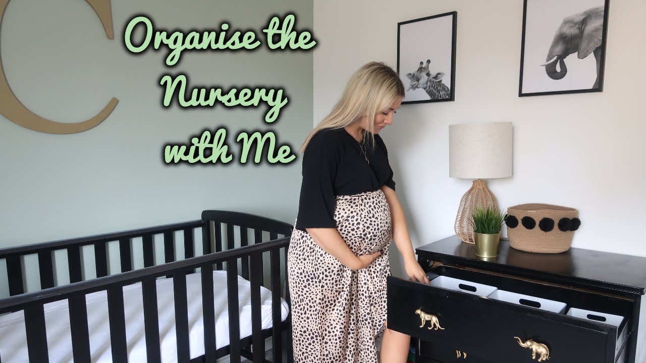 ORGANISE THE NURSERY WITH ME | STORAGE TIPS | ellie polly