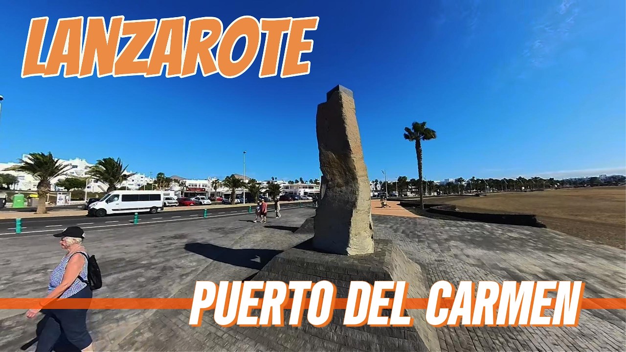 Hotel Floresta to Puerto del Carmen Walk • Lanzarote 360° Tour • Sunny Day 20th February 2026
