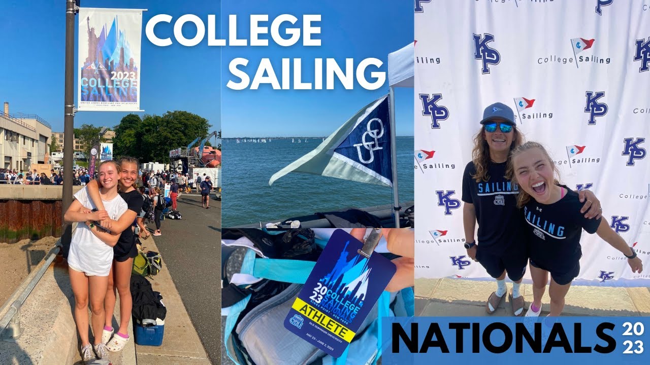 VLOG: college sailing nationals! || Kings Point, New York