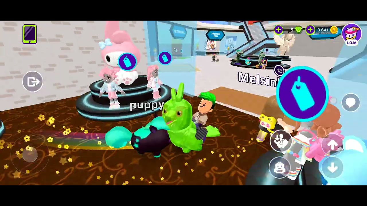 Montando nos pets do PK XD