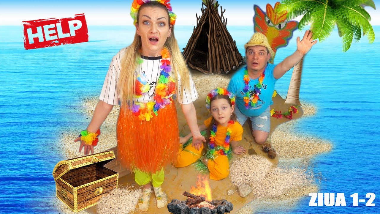 🏝️ 24 de Ore TRAIM pe o INSULĂ Nelocuită ! Episodul 1