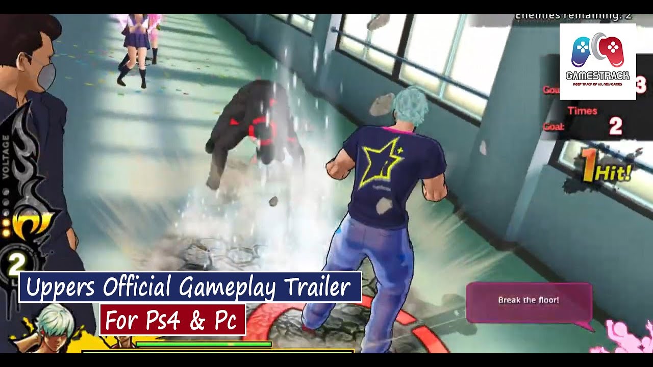 Uppers Official Gameplay Reveal Trailer - Ps4 & Pc