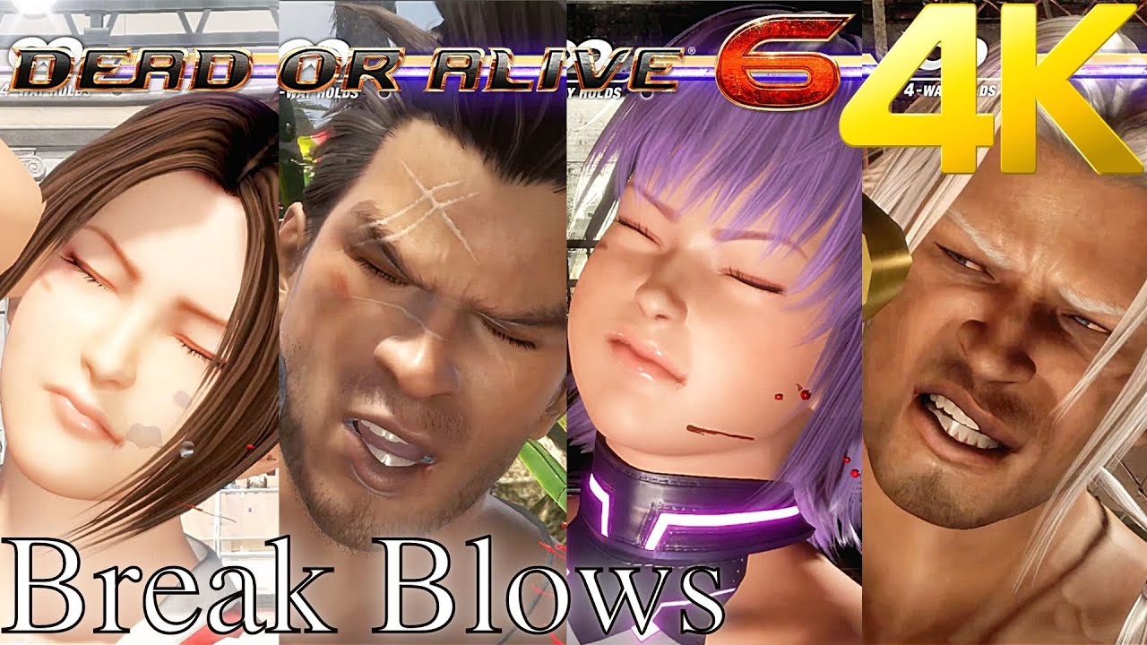 DOA 6 (PS5): All Character Fatal Rush & Break Blows | DOA 6 | Dead or Alive 6