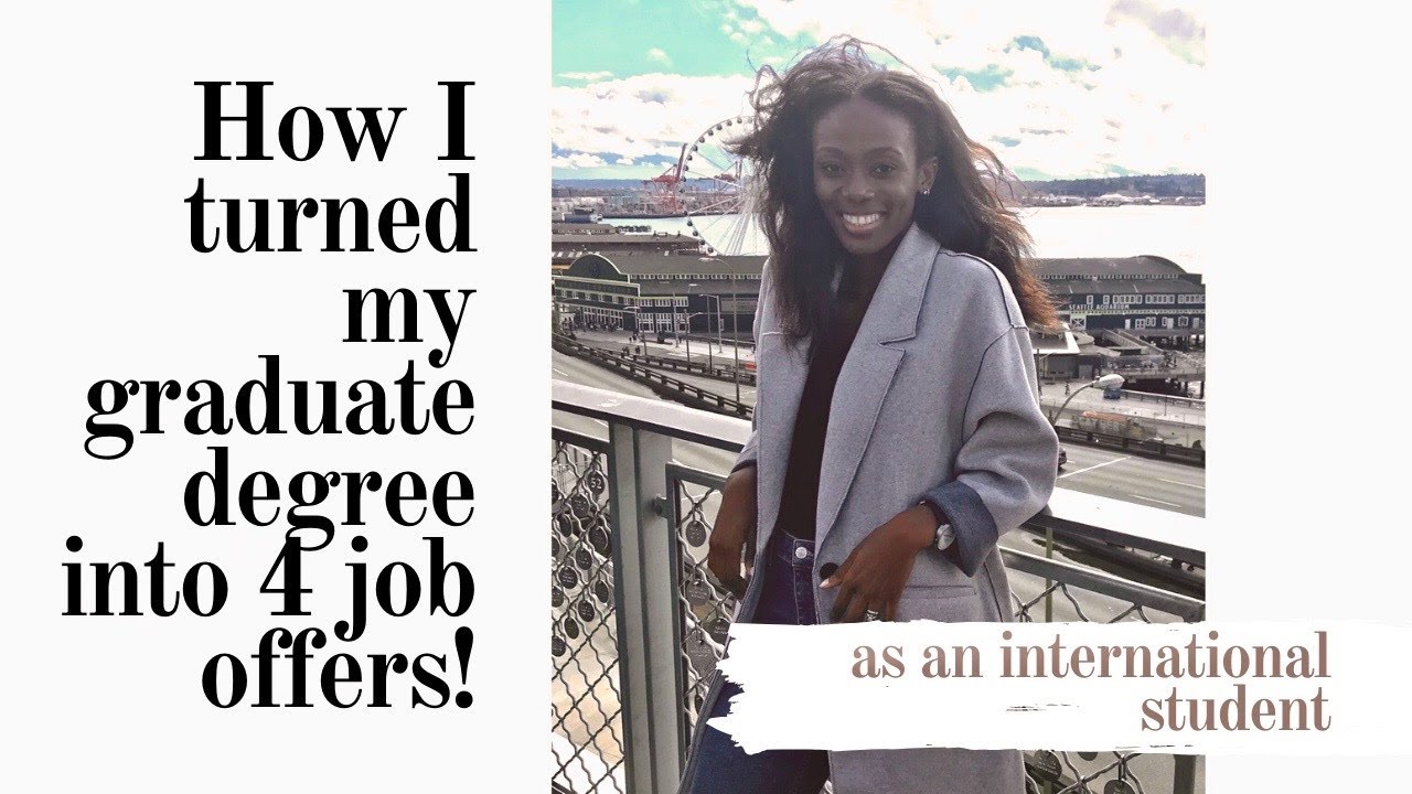 WHAT I DID TO GET A JOB AFTER MY PhD |  AVOID JOBLESSNESS
