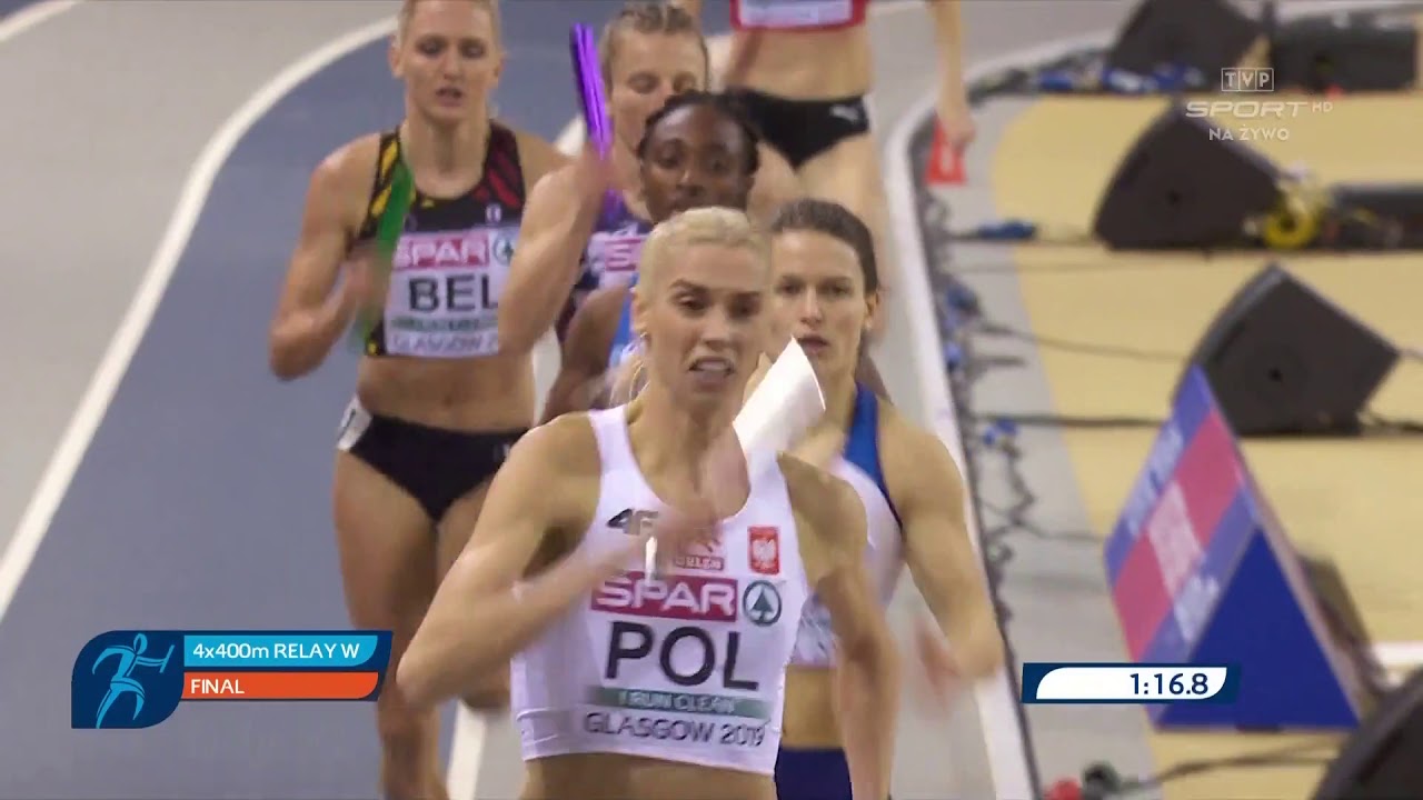 HME w Glasgow 2019, sztafeta 4x400 metr&oacute;w kobiet, złoty medal Polek!