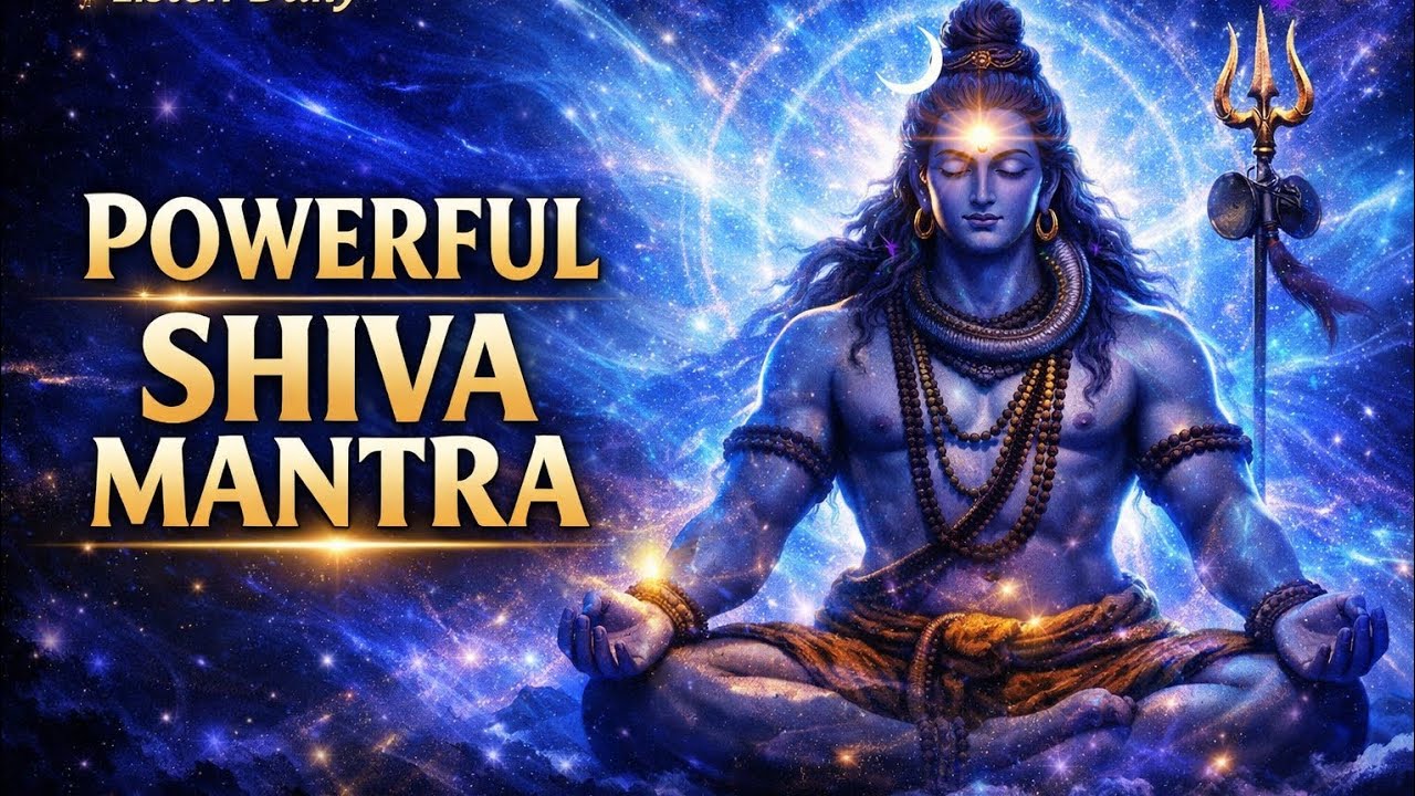 🔱 Powerful Lord Shiva Mantra for Strength, Peace & Positive Energy