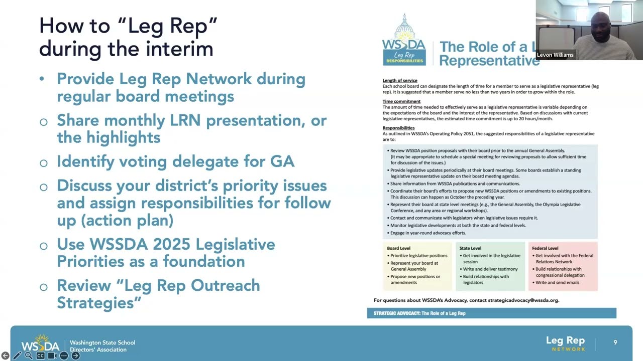 Leg Rep Network | June 2025