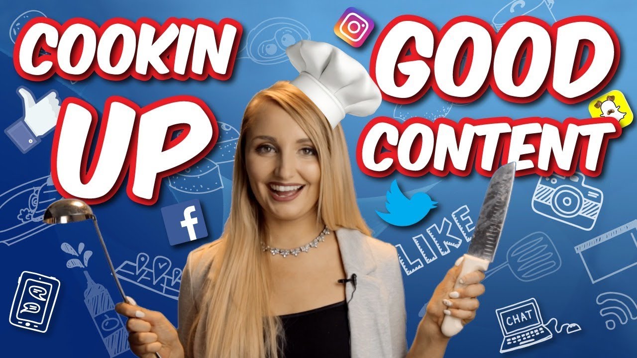 Cookin' up good content