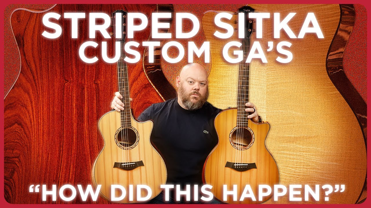 You've Never Seen Spruce Like This! Taylor Custom Torrefied 