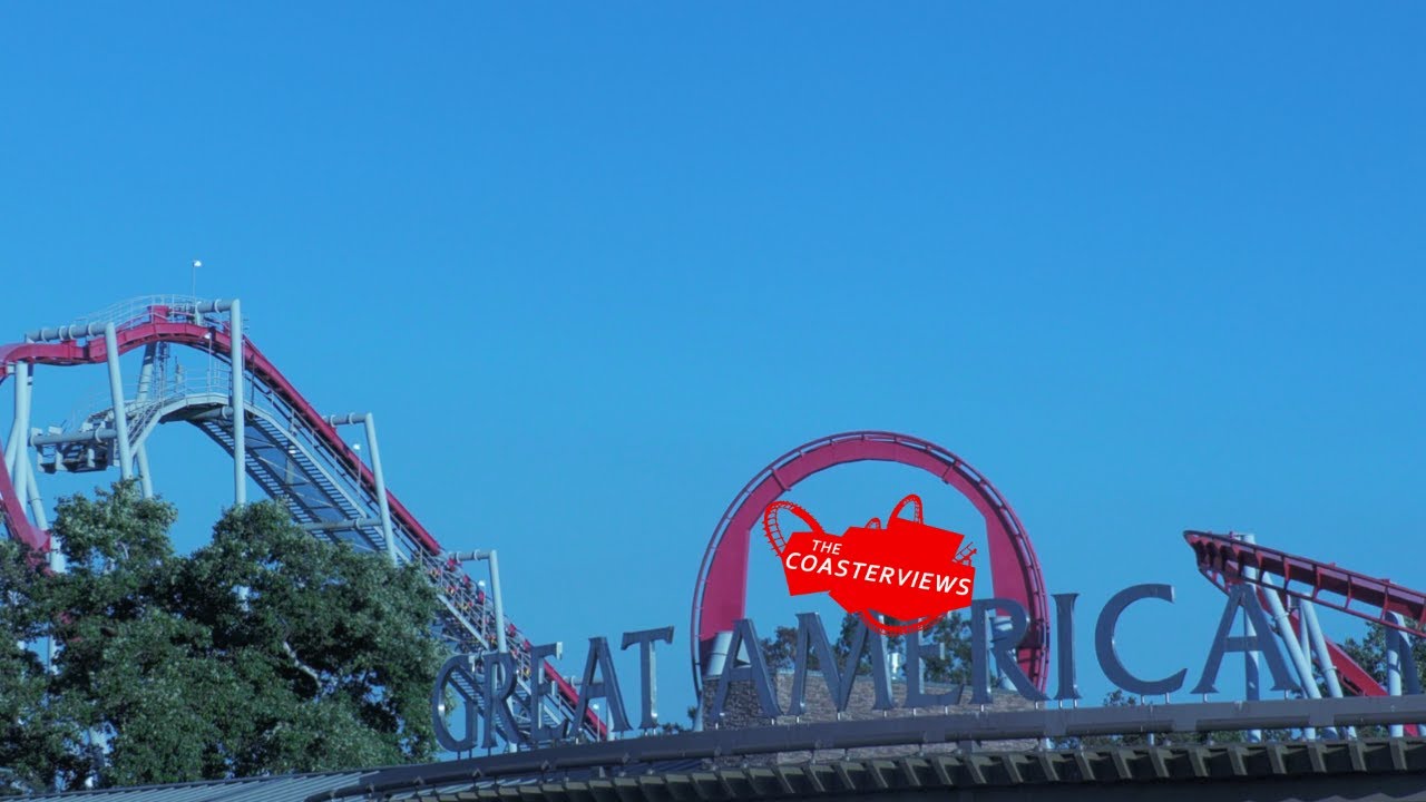 Flight Deck [POV Front] California's Great America Roller Coaster