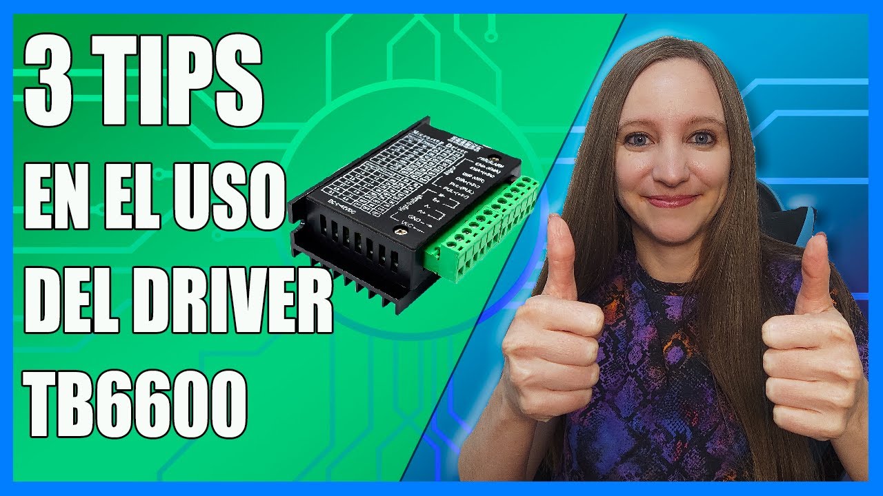 👉 3 Tips en el uso del driver TB6600 para controlar motores paso a paso!!