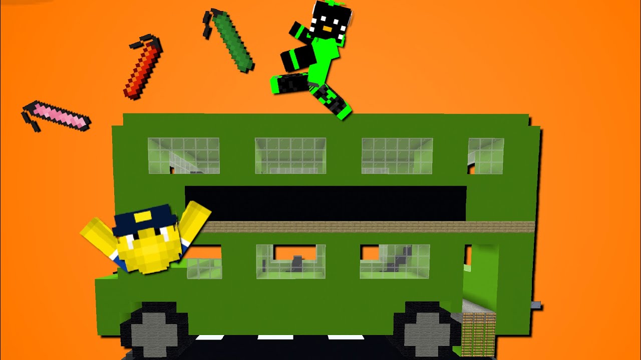 Dynamit Battle auf einem Bus! (Lucky Dynamit)