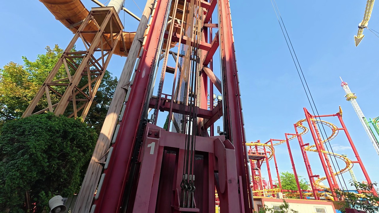 ABC Rides Rafting Wildalpenbahn (Kern & Waldmann) Prater Wien Vienna 2025 POV Onride