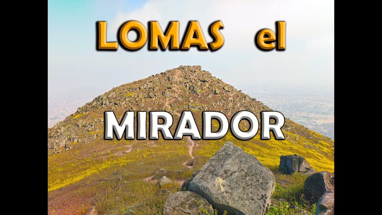 LOMAS EL MIRADOR / trekking en Lima - San juan de Lurigancho