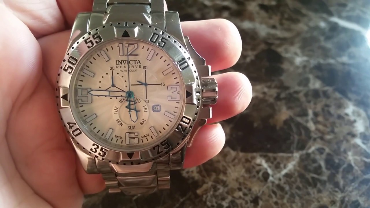 Invicta excursion reserve watch review