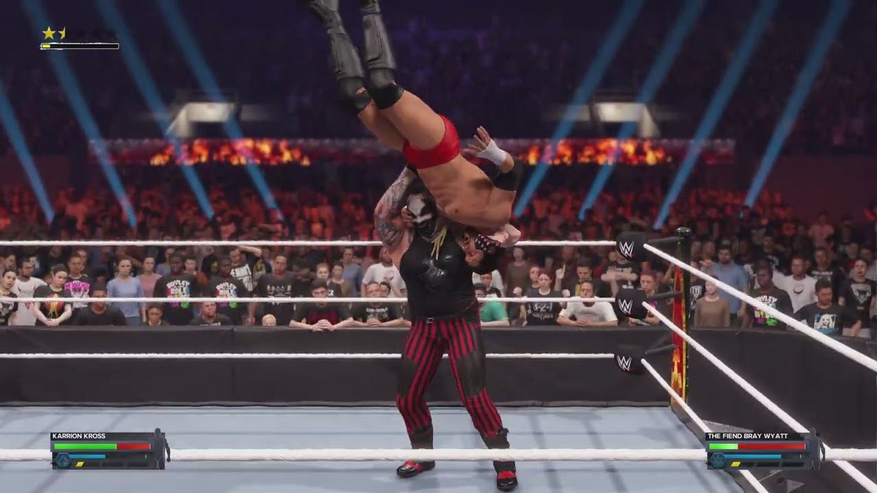 WWE 2K24 First Casket Match Gameplay - Bray Wyatt (The Fiend) Vs Karrion Kross