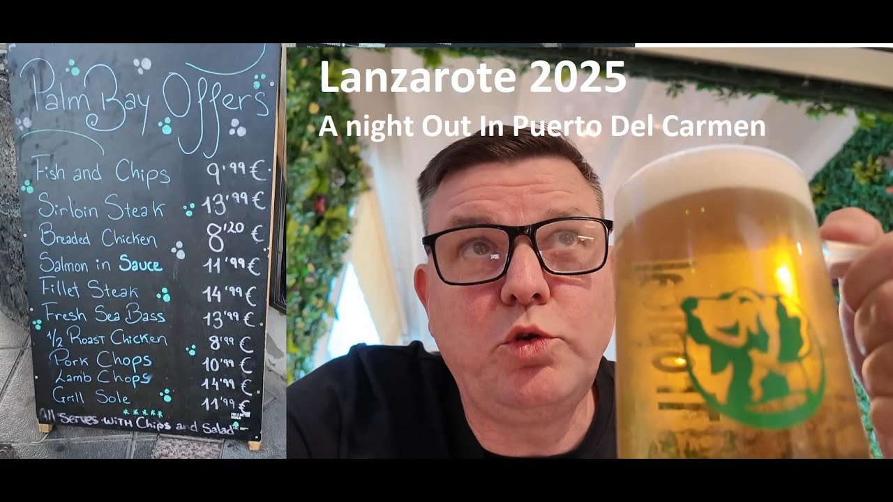 Лансароте 2025: Ночной отдых в Пуэрто-дель-Кармен — еда, напитки, развлечения