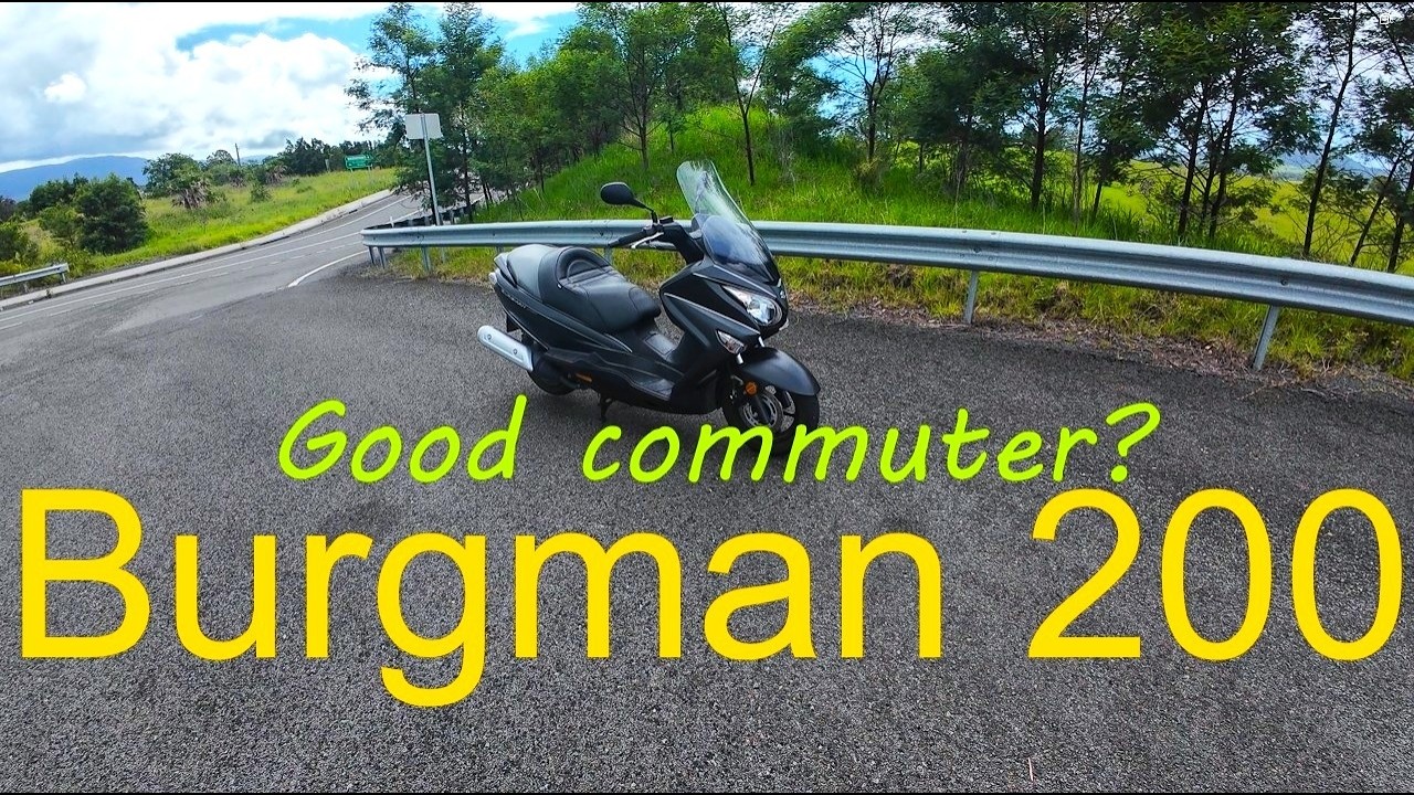 Is the Suzuki Burgman 200 good for commuting?