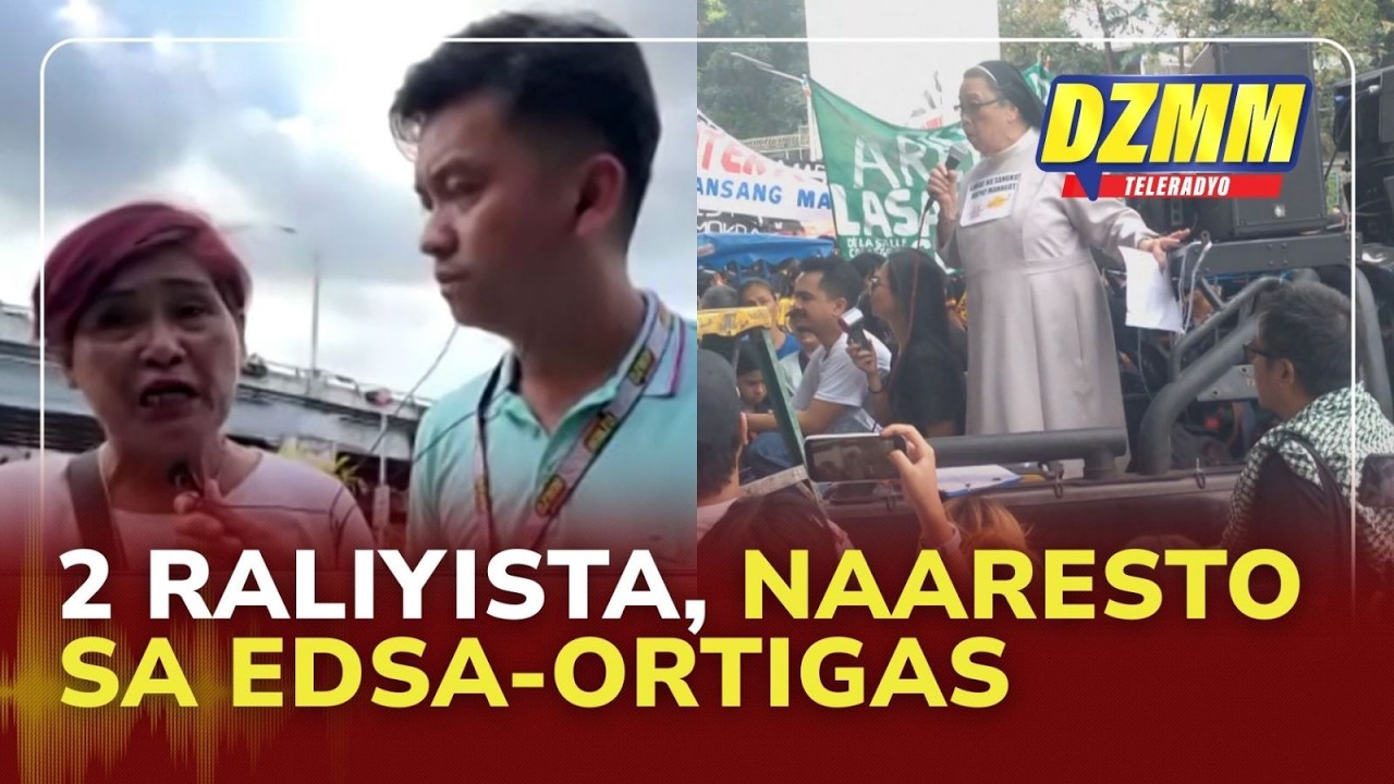 2 protesters arrested during 'EDSA 40' protest | Headline sa Hapon (25 February 2026)