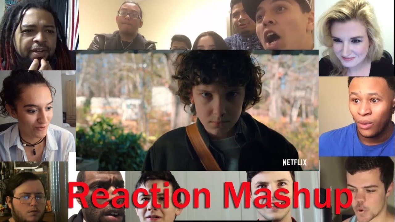 Stranger Things   Season 2 Final Trailer REACTION MASHUP