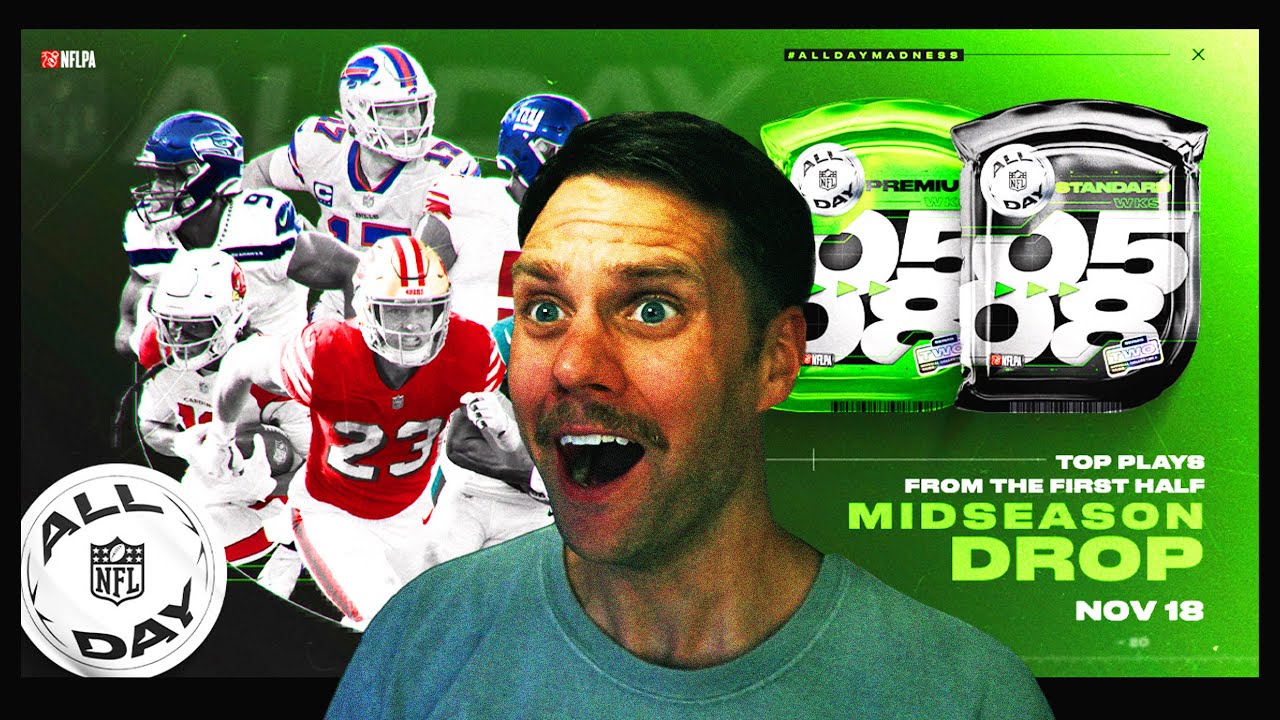 LIVE PACK DROP: NFL ALL DAY MIDSEASON DROP ( Premium & Standard )