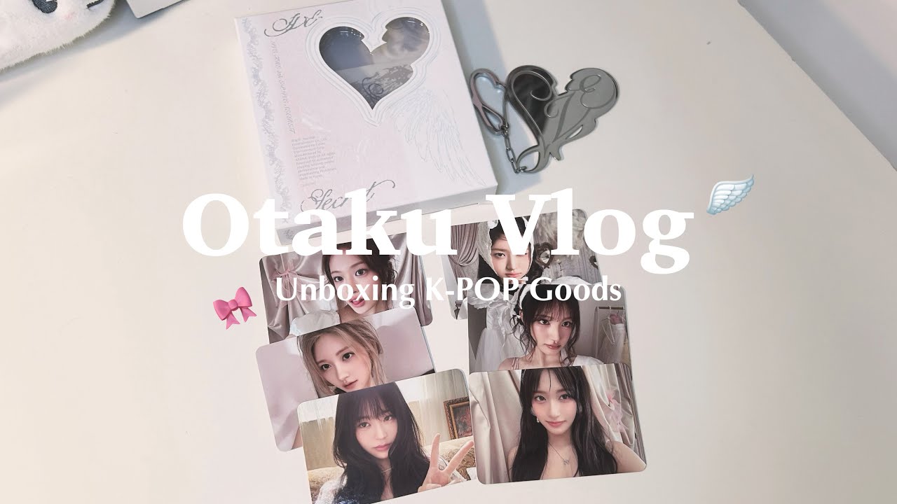 [Otaku Vlog] #8 年末年始に買ったもの開封Vlog⋆. 𐙚 ˚| IVE SECRET MD | ZB1グッズ | リブアルバム💿