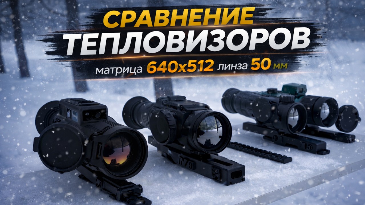 Сравнение тепловизионных картинок на 640ой матрице 50 линзе | SYTONG, SFH, IRAY.
