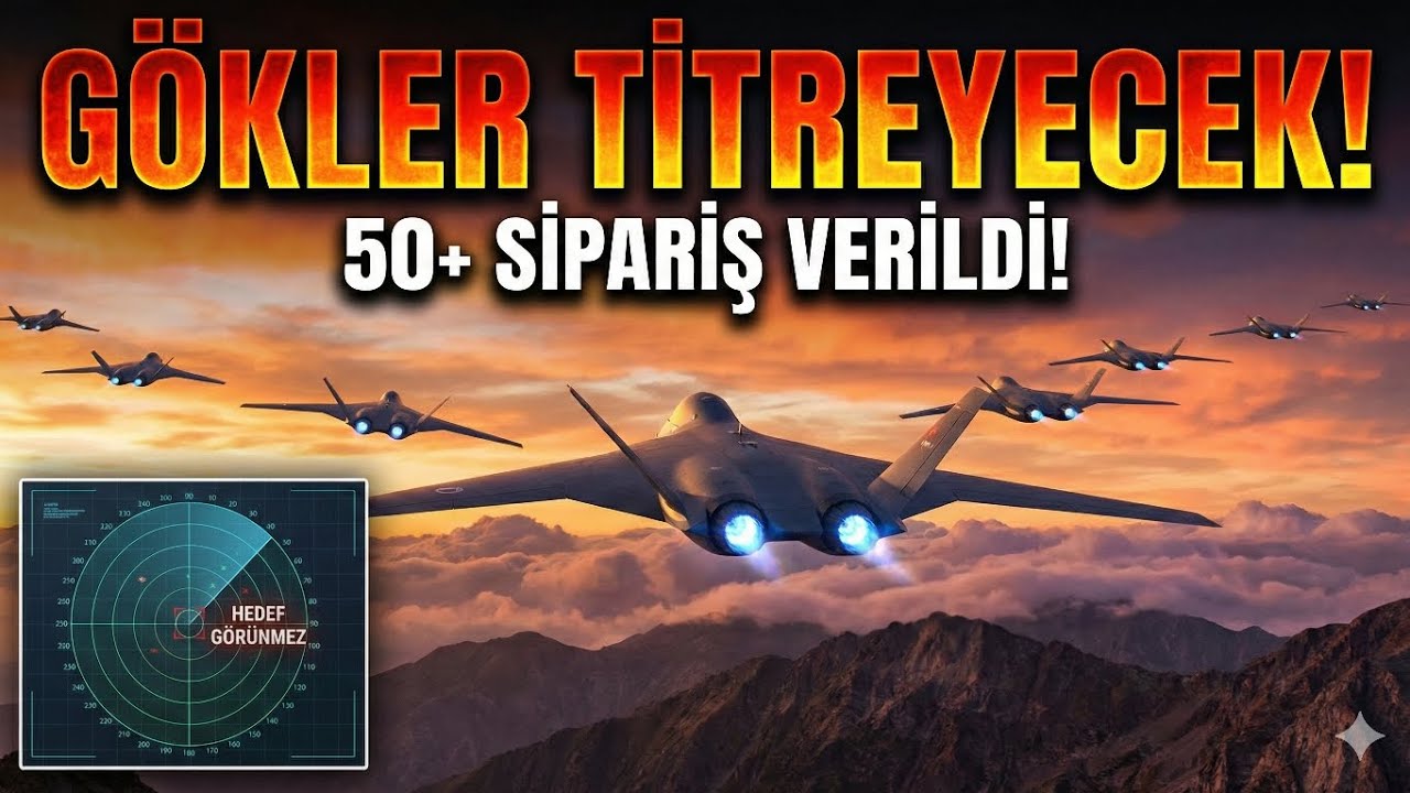Türkiye’nin Görünmez Ordusu: ANKA-3 İçin Geri Sayım Bitti! 50 Adet ANKA-3 Gökyüzünde Av Peşinde!