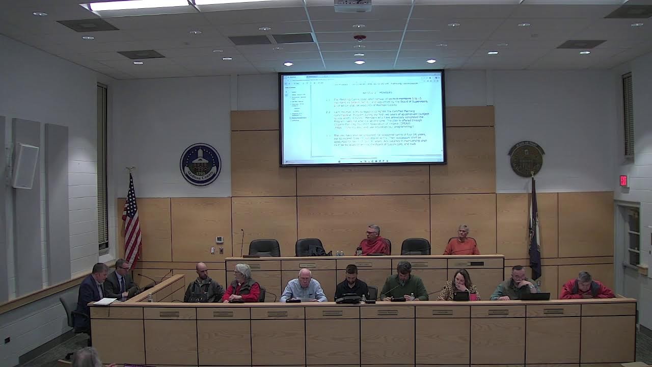 Planning Commission Workshop February 18, 2026