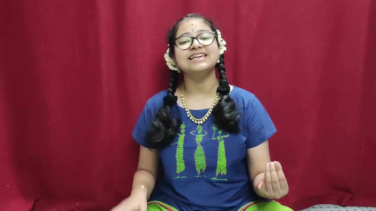 KalaSourabha 2K22 | Dhanyatha Venkatesan | Carnatic Classical Music Vocal Junior