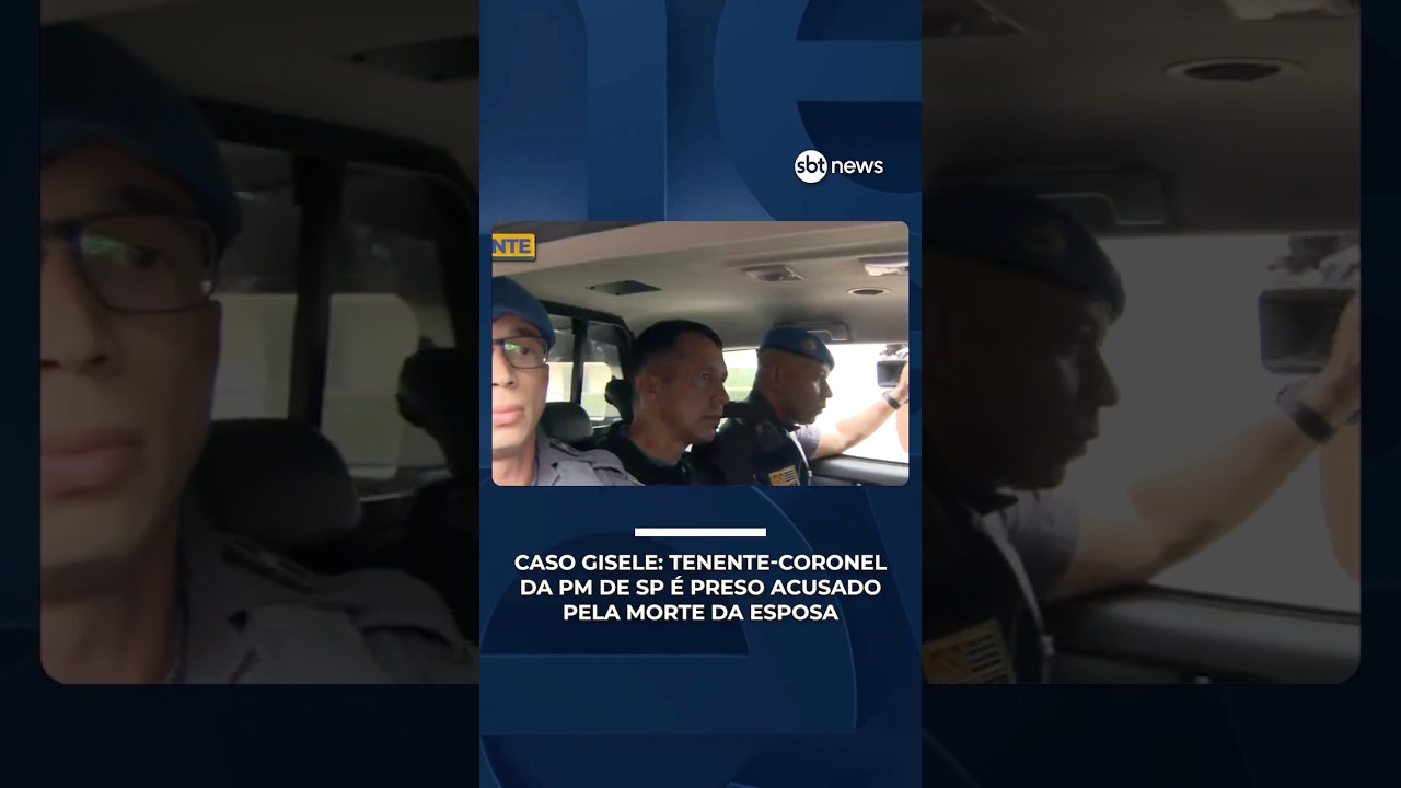 Veja momento da pris&atilde;o de tenente‑coronel da PM acusado de matar a soldado Gisele |#PrimeiroImpacto