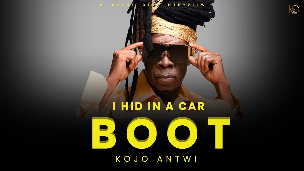 I hid in a car BOOT to Cross into Switzerland | Kafui Dey interviews Kojo Antwi