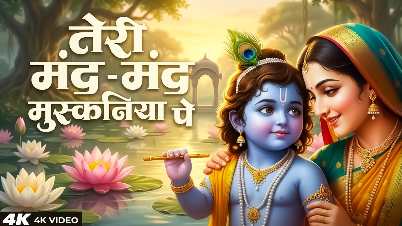 #Video | तेरी मंद मंद मुस्कनिया | #Radha Krishna Most Powerful Mantra | Latest Bhajan Geet 2026