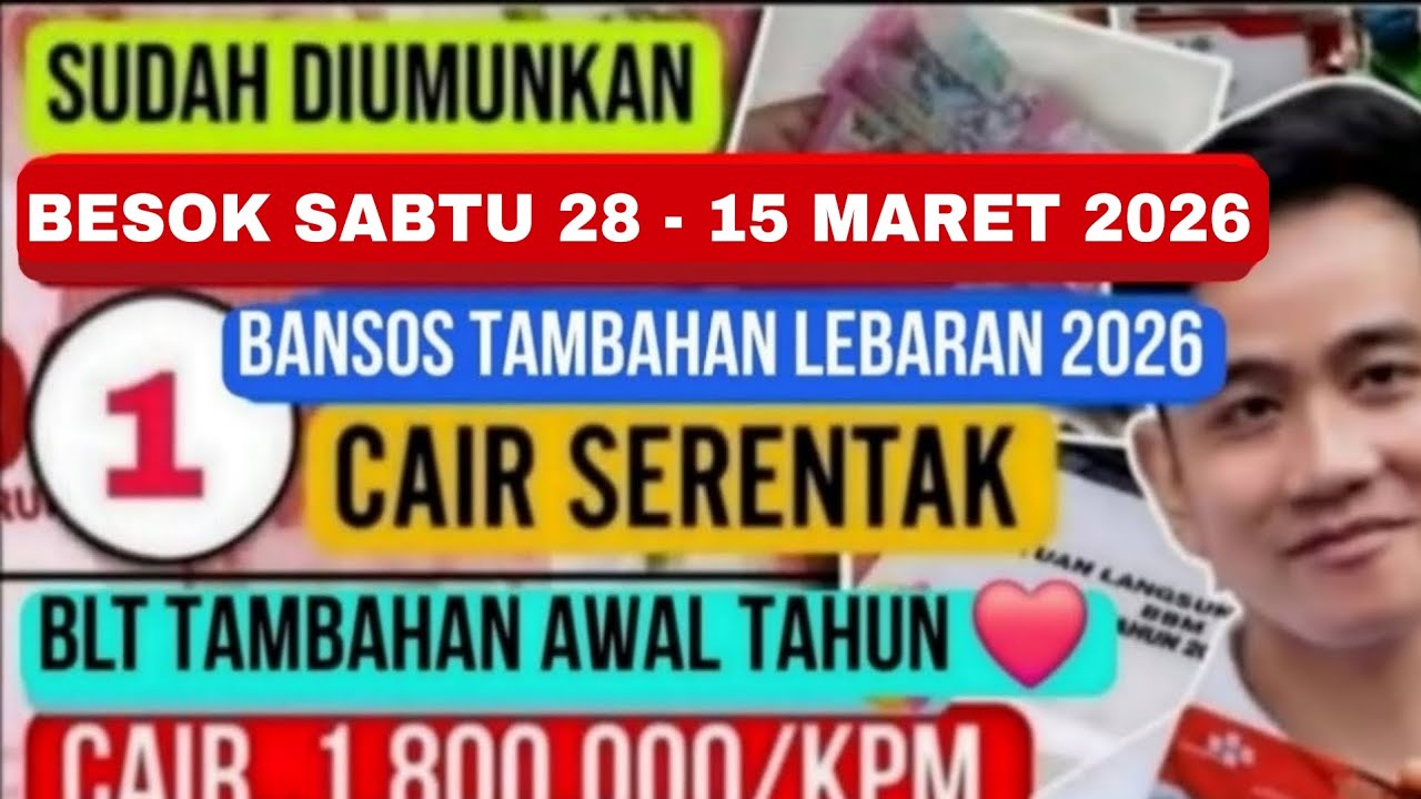 BARU SAJA DIUMUMKAN INFO PENCAIRAN BONUS TAMBAHAN AWAL TAHUN 2026 YESS DAERAH & BANK INI CAIR