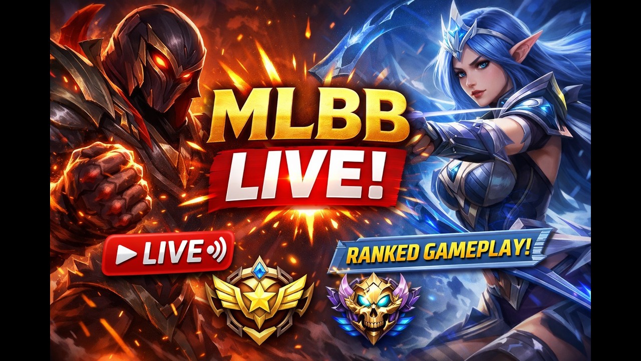 🔴 MLBB LIVE NOW | Mythic Rank Grinding 🔥