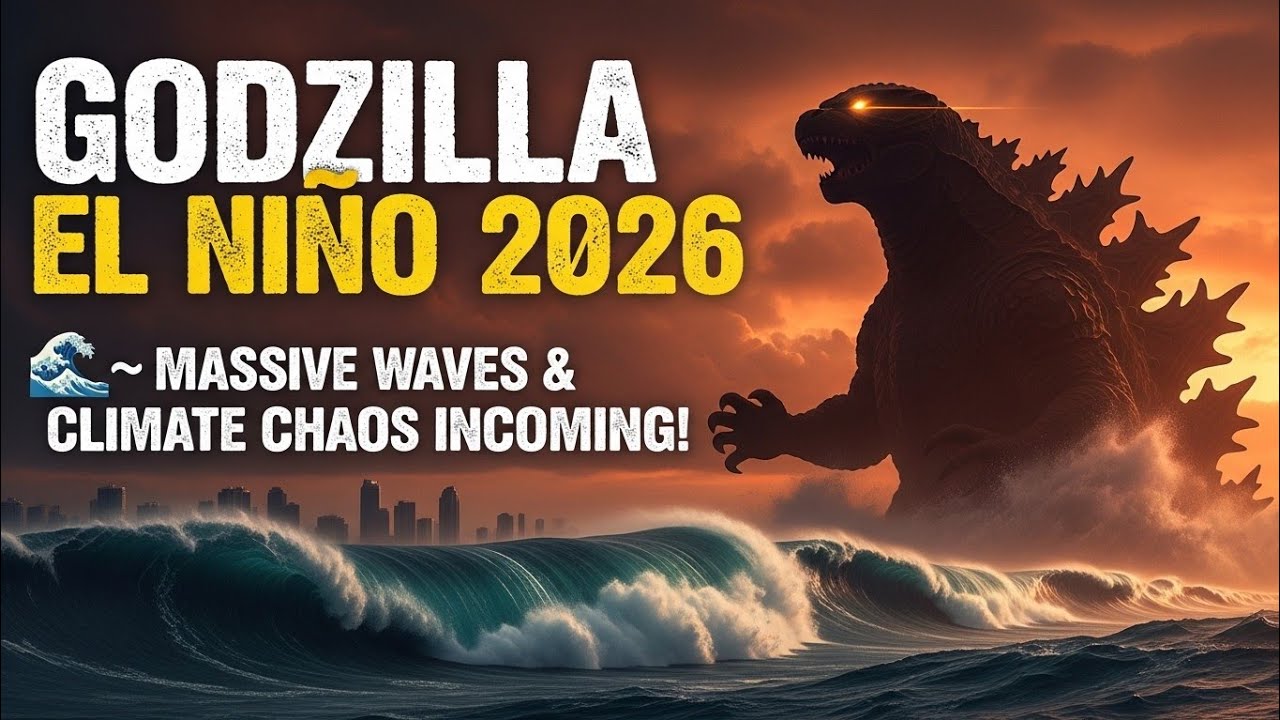 Годзилла Эль-Ниньо 2026 🌊 Грядут огромные волны и климатический хаос! #Эль-Ниньо #Погода #Климат