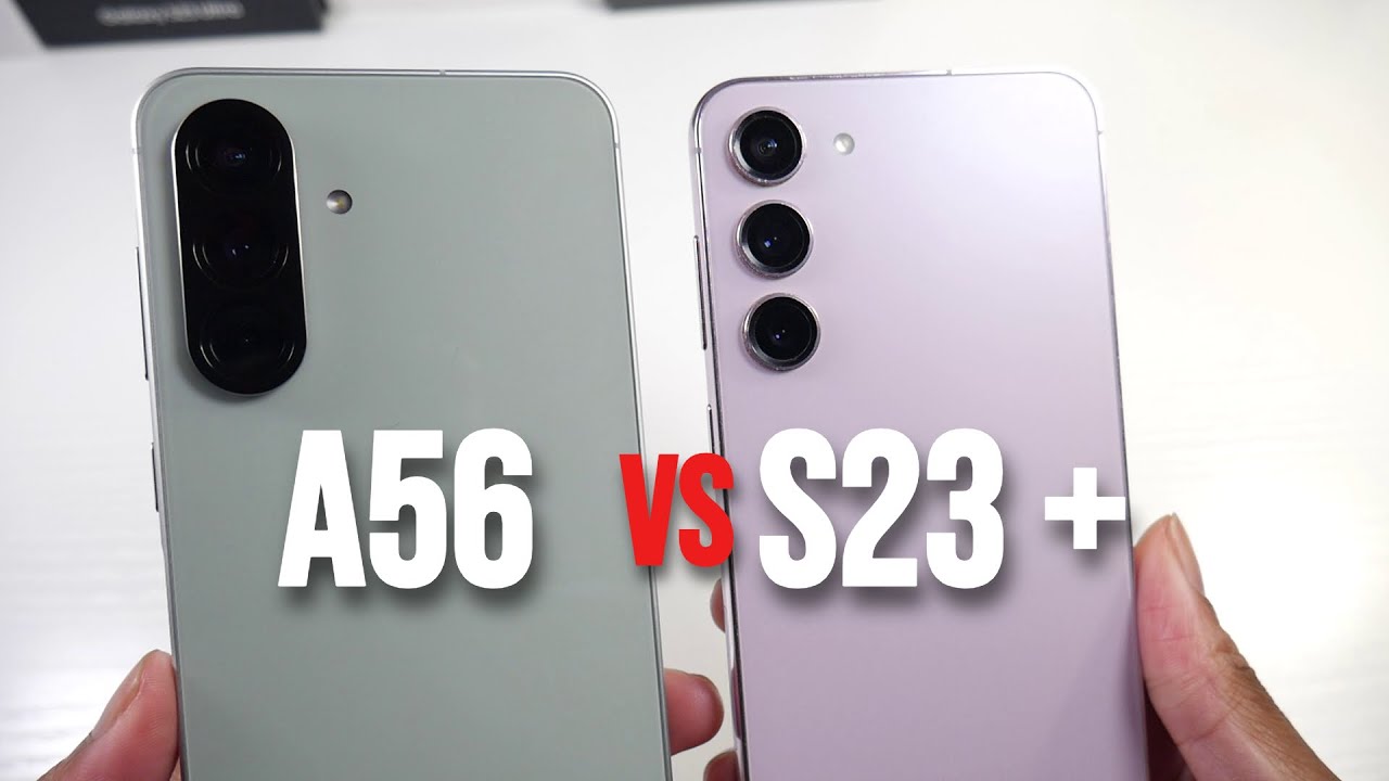 Samsung Galaxy S23 Plus VS Samsung Galaxy A56 (Camera Comparison, PUBG & Display & Speed)