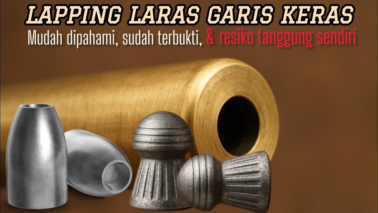 Tehnik lapping laras versi ilhamnya sikin ternyata begini