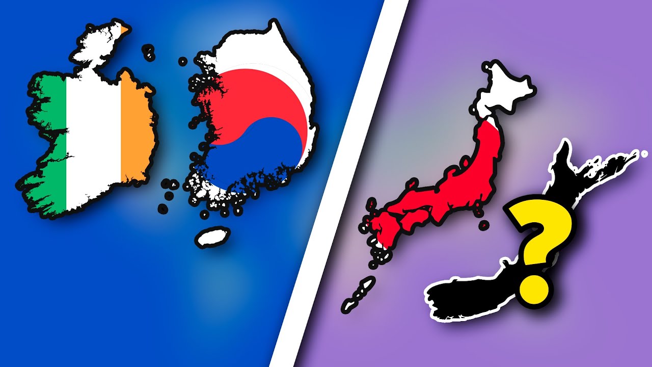 Countries With Almost Identical Shapes