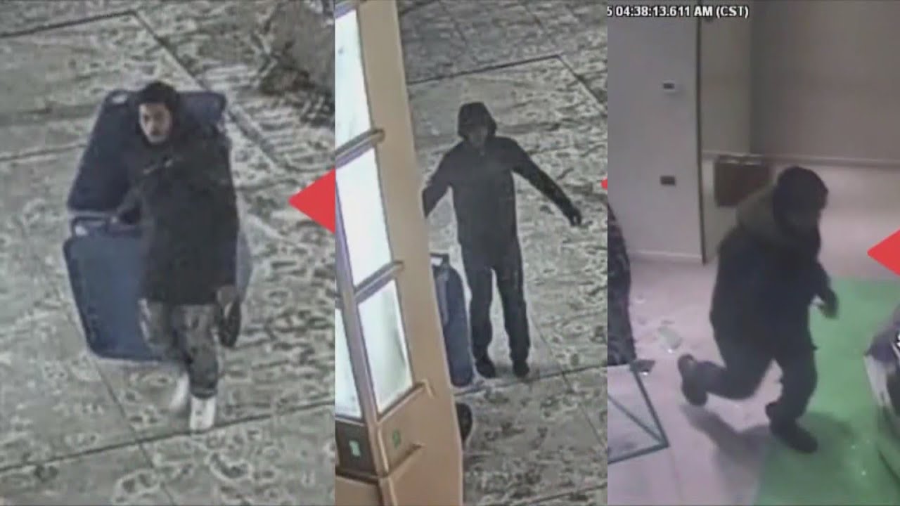 Police release video of Christmas snatch-and-grab on Mag Mile