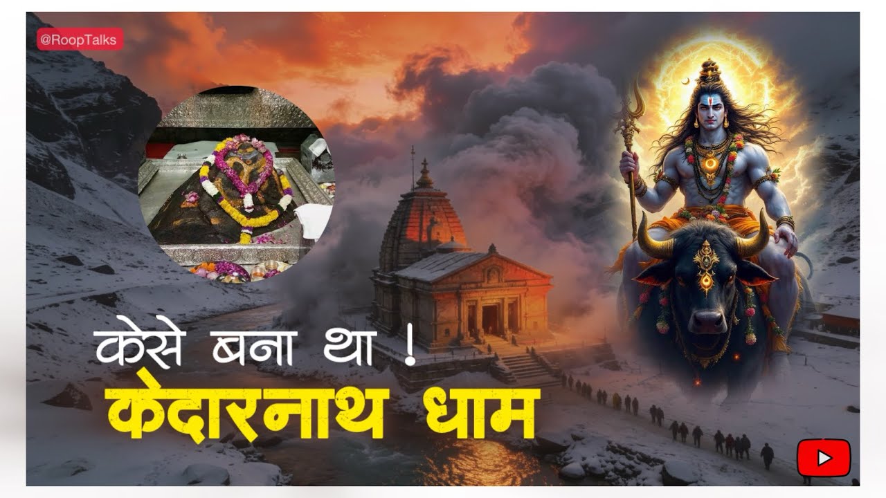 केदारनाथ मंदिर का पूरा इतिहास | Pandavas, Shankaracharya और रहस्य | #mahabharat #kedarnath #hindu