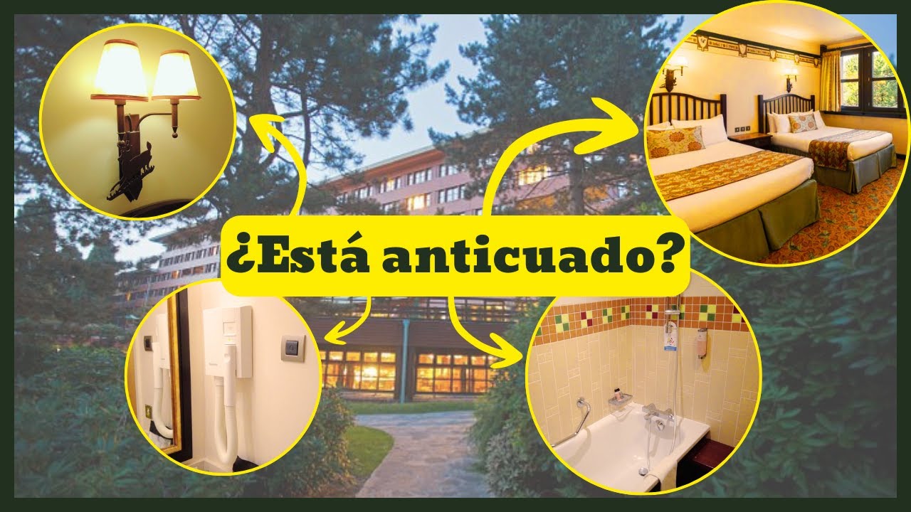 🌲🪵 Hotel Disney Sequoia Lodge en Disneyland París 🛎️🧳 Tour Completo